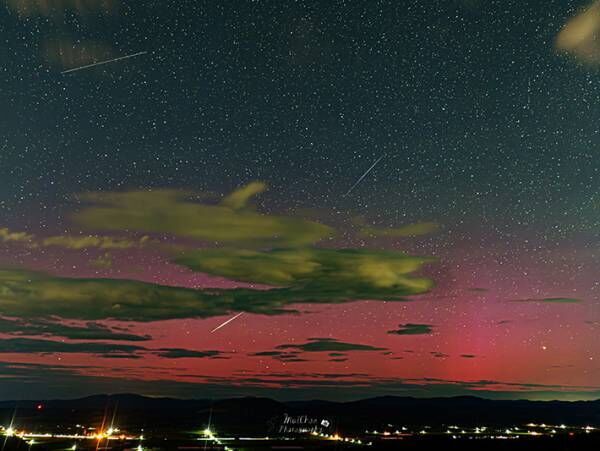 ペルセウス流星群の写真