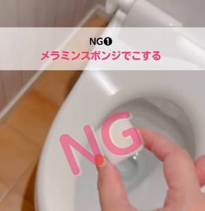 トイレの便座、ソレで磨かないで！　思わぬNG行為に「やっちゃってた…」