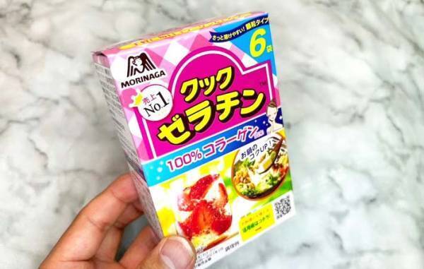 材料２つを混ぜるだけ！　冷蔵庫で冷やしたら…「わらび餅みたい」