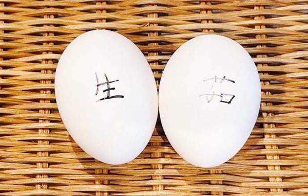 どっちが生卵でゆで卵？　JAが教える見分け方に「簡単すぎる！」