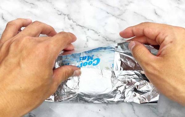 保冷バッグに入れる前にやって！　アルミホイル１枚を…？