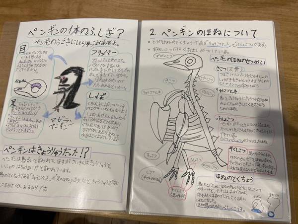 娘が『自由研究』に作ったモノが？　父親の投稿に「マジか」「小２とは思えない」