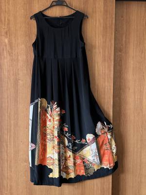 練習用で購入した『黒留袖』　生まれ変わった姿に「めちゃくちゃ素敵」「欲しい！」