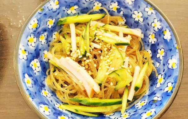 まだ鍋でゆでてる？　ミツカンが教える春雨サラダに「気軽に作れそう」