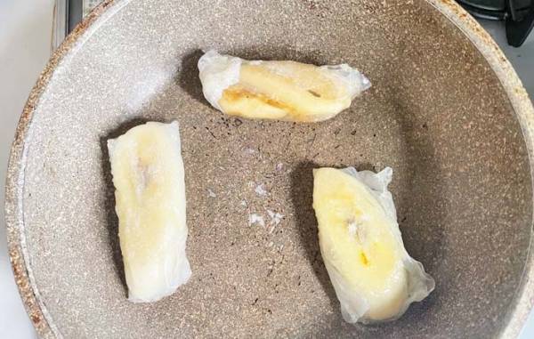 「ライスペーパーが余った」　バナナをプラスしてみたら「これ最高」