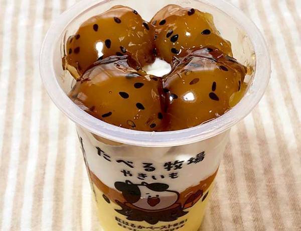 コンビニで買ったサツマイモ商品を？　発想に「え、天才すぎる」「全員やって」