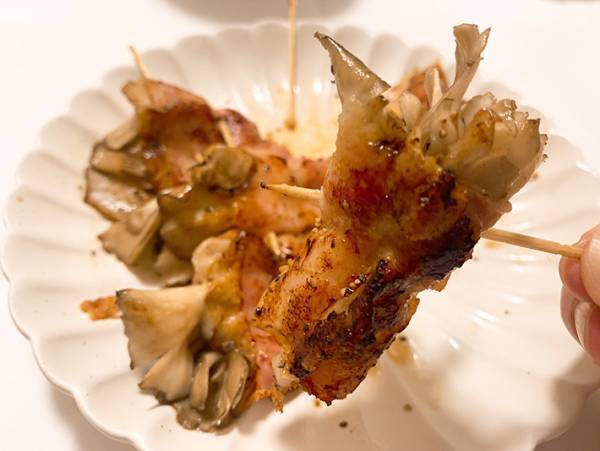 舞茸のベーコンチーズ巻きが絶品！　雪国まいたけの提案に「無限に食べたい」