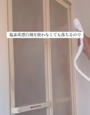 浴室ドアの黒ずみ　どう落とす？　方法に「早速試す」「ためになる」