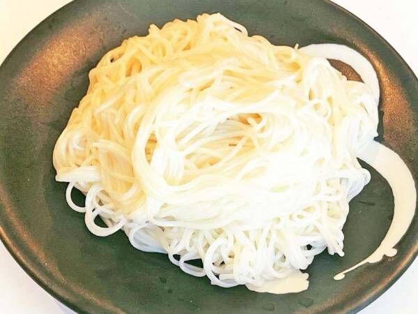 余ったそうめん、どうしてる？　片栗粉と混ぜると…