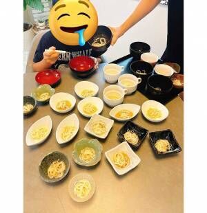 わんこ素麺の写真