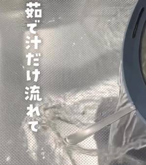 「天才です！」　ゆで汁を『スプーン』を使って流す方法がスゴイ