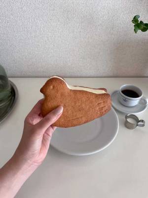 『鳩サブレー』の食べ方に１１万いいね！　「商品化してほしい」