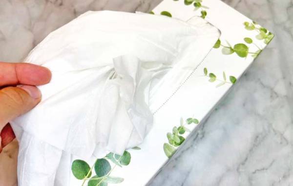 新品の箱ティッシュ、使う前にやって！　企業のコツに「驚いた」