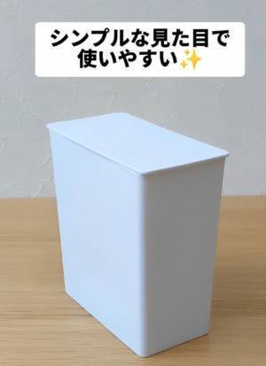 シンプルで使いやすい！　『無印良品』の卓上ゴミ箱の活用法に「これ便利」「参考にする」