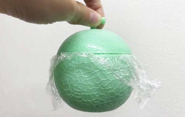 「かわいくて捨てられない」　メロンアイス容器は、あのシーンで使える！