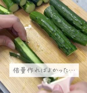 これは屋台超え！　キュウリのおいしすぎる食べ方に「ずっとこれでいい」