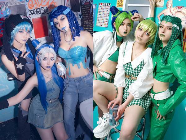 『ジョジョ』のコスプレをする女性　３枚の写真に「眼福」「本当に素敵」