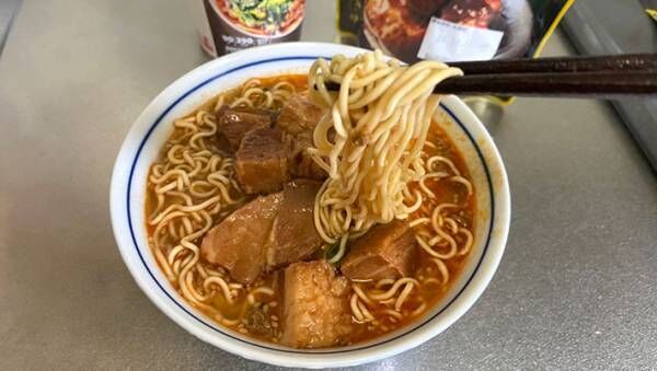 『セブン-イレブン』の『担々麺』をアレンジした写真