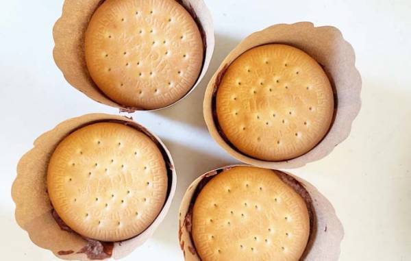 材料２つを混ぜて冷蔵庫へ　数時間後…「罪悪感減った」