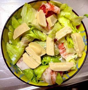 レタスと豚肉を重ね…　簡単スープに「絶対ウマい」「今夜作ろ」