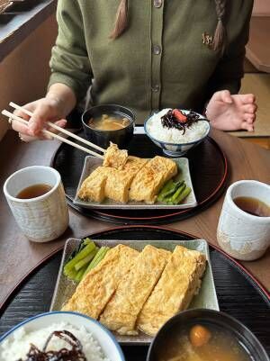 玉子焼き専門店で撮影の写真