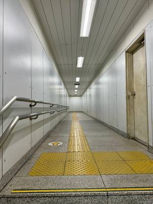 東京駅を歩く男性「テンション上がる」　４枚に「貸し切りみたい」「清々しい」