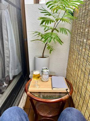 「かなり快適になりました」　ベランダの工夫に「家の中から見られてます」「最高」