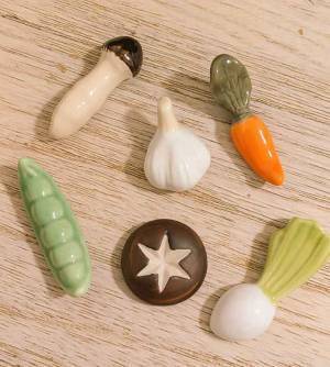 野菜とキノコ？　ダイソーで買った６種類に「すぐ行く」「全部集めたい」