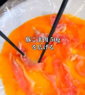 レンチンするだけで？　全く新しいとんぺい焼きの作り方に「絶対うまい」「次からコレ」