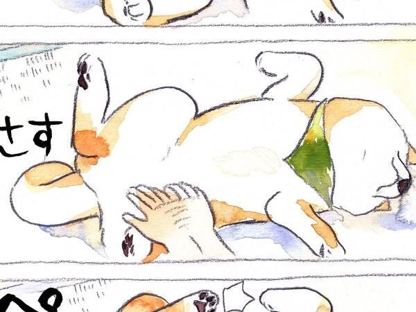 「めちゃ笑った」「見事なオチ」　愛犬の『あかん部分』を触った結果…