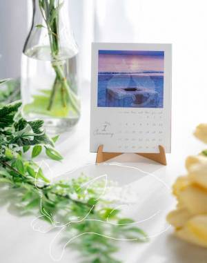 三日月の写真にイラスト描くと？　２４万人がうっとりした１枚に「泣ける」「感動した」