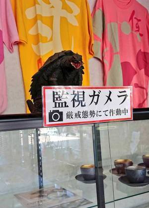 ホテルで見つけた『監視カメラ作動中』に吹き出す　「天才すぎる」