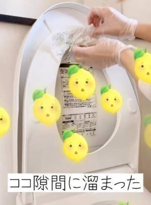 便座裏の掃除は「忘れないで」　やり方に「改めます」「すぐにやる」