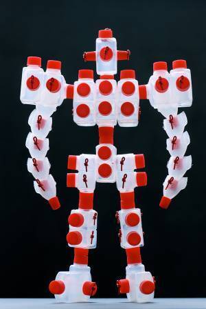 醤油差しをつなげて？　誕生した１枚に「やばい、夢に出てくる」「圧巻の出来栄え」