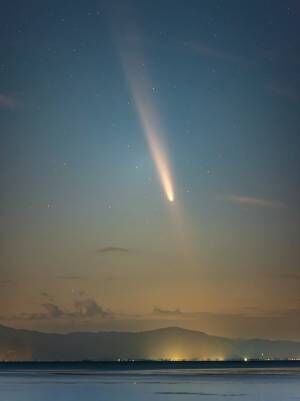 紫金山・アトラス彗星の写真