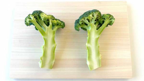 ブロッコリーを半分にしたら？　農家がやった食べ方に「大胆すぎる」