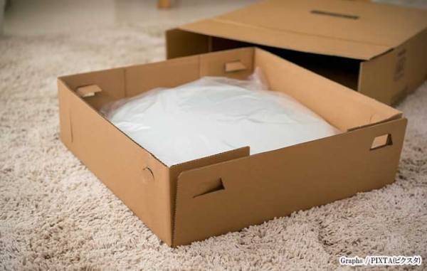 家電の外箱が溜まっていく！　解決する方法に「センスいい」「マネする」