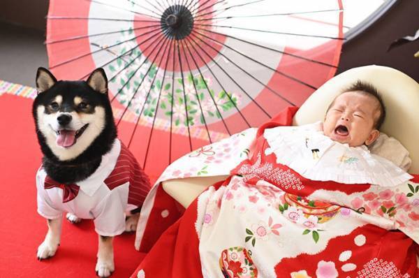 記念撮影で号泣する娘　隣を見ると…「さすが」「二度と撮れない」