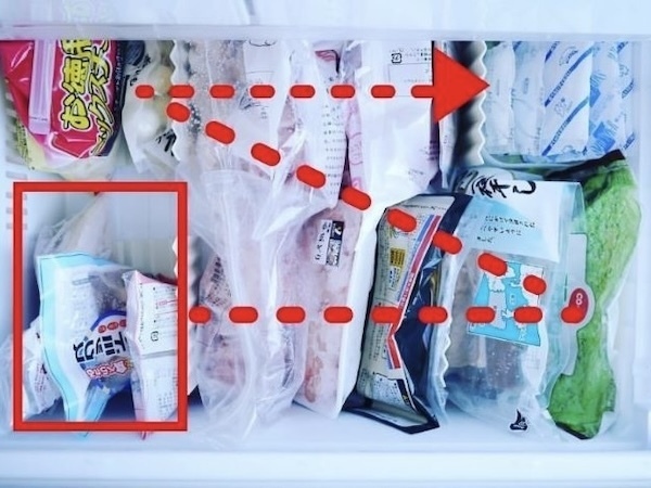 冷凍食品、毎回探してない？　プロが教える収納テクに「マネします」「これでスッキリ」