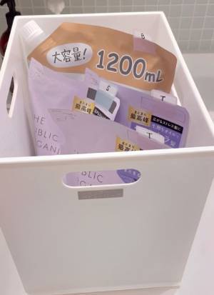 すぐ使いたいのに買い置きがない…　シャンプー類のストックを管理するコツに「真似します」