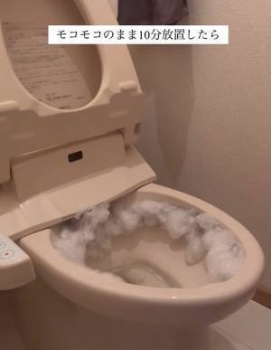 トイレットペーパーを詰めてみて！　便座のふち裏、掃除テクに「スッキリ」「意外と簡単」