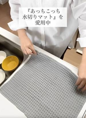 水切りカゴはもう不要？　おすすめの代用アイテムに「これは便利！」「真似します」