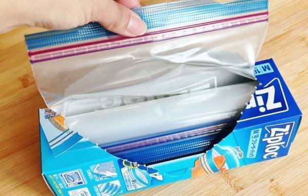 『ジップロック』の意外な活用法　「スッポリ入った」「驚き！」