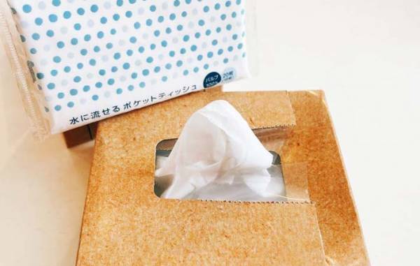 空になったティッシュ箱　ゴミ箱に直行する前に…？