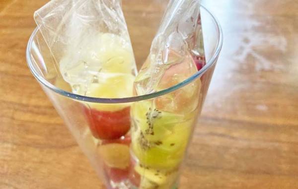 見た瞬間、子供が「お～！」　好きなフルーツと混ぜて冷やすだけで…？