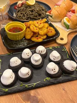 「ちょっと早めのハロウィン」　アイディアに「シェフとして雇いたい」