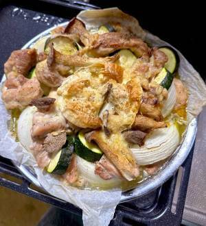 「冷蔵庫の残りものでできる」　オーブン料理に「楽できて最高」「やってみる」