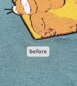 着ようと思ったら毛玉が「びっしり」　ごっそり取れる『方法』を試してみたら…