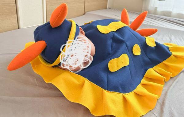 人生初のハロウィンを過ごす息子　母親が準備したものに「斬新」「悶えた」