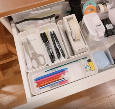 文房具がごちゃ付くなら？　収納アイディア４選に「コレ便利」「心がけます」